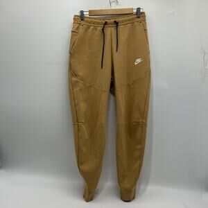 Nike Tech Fleece Joggers Tan CU4495-722 Men's Size SMALL